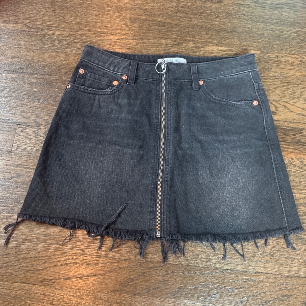 jean skirt
